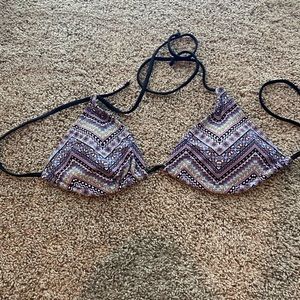 Triangle bikini top
